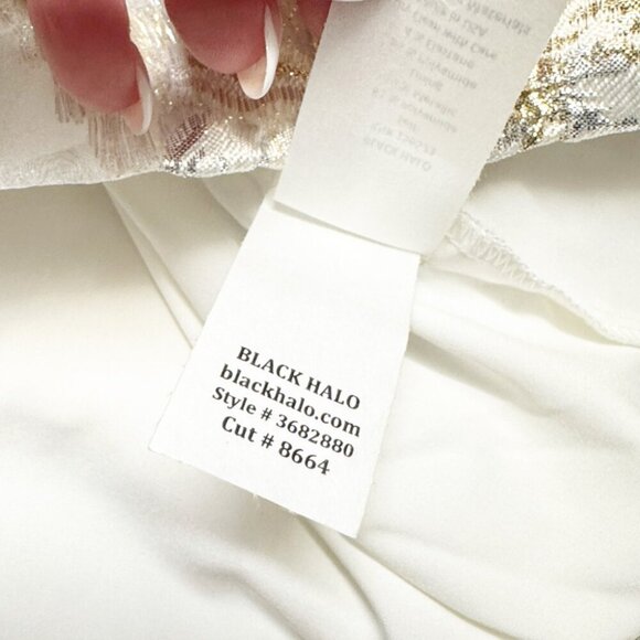 NWT Black Halo Chadwick Mini DressSize 14 - Picture 9 of 9